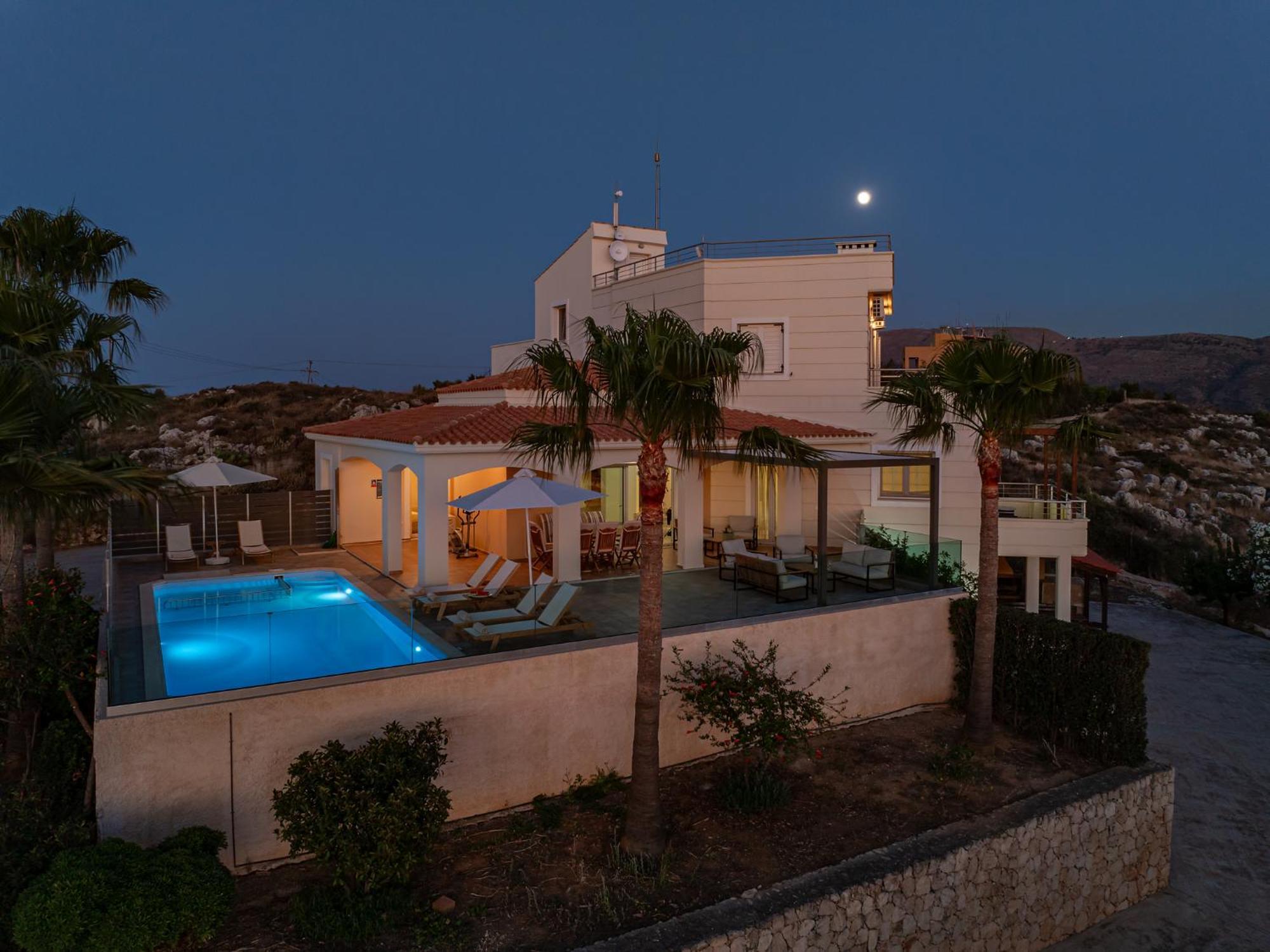 Karmilos Hill Villa Ханья Экстерьер фото