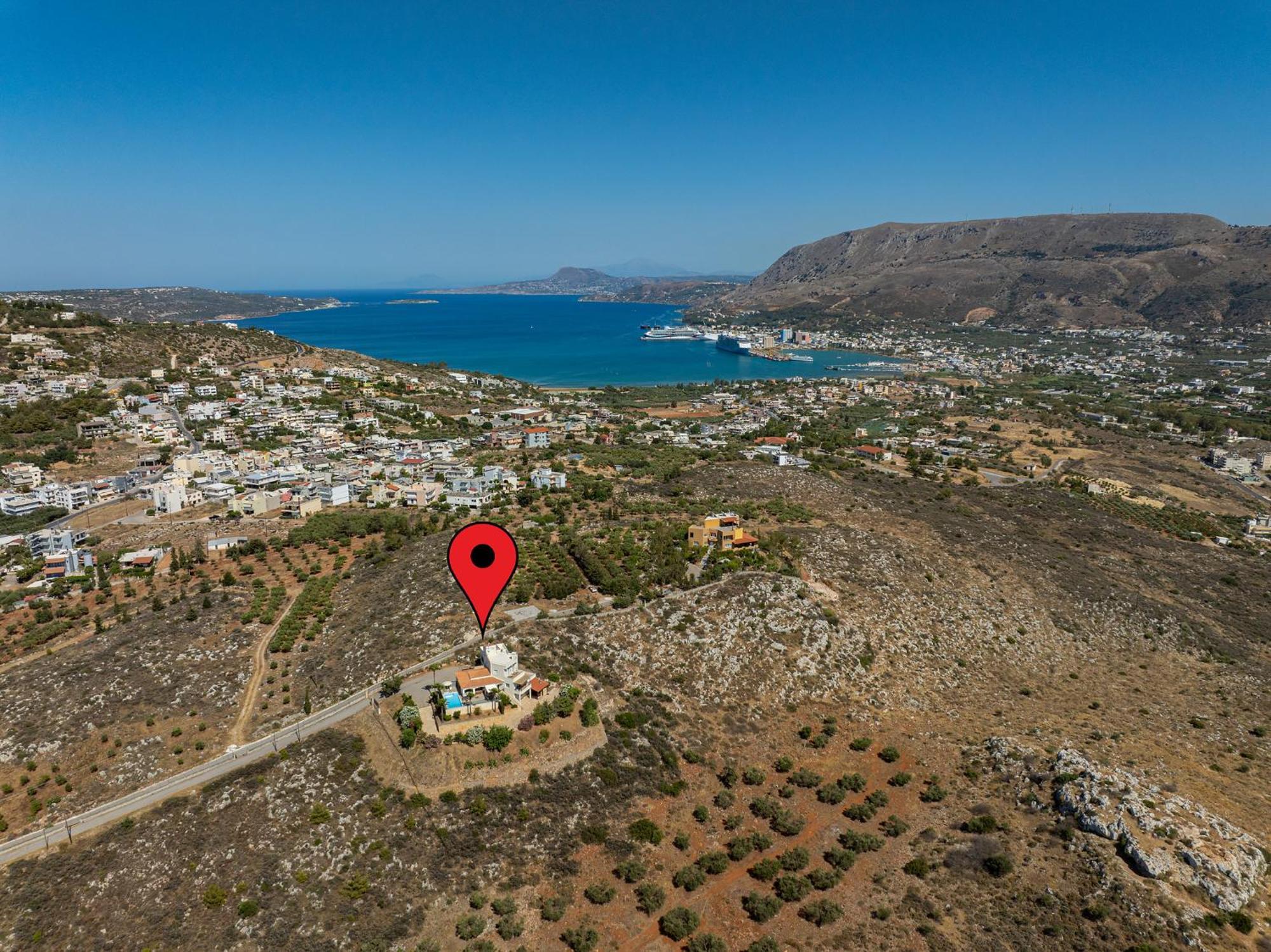 Karmilos Hill Villa Ханья Экстерьер фото