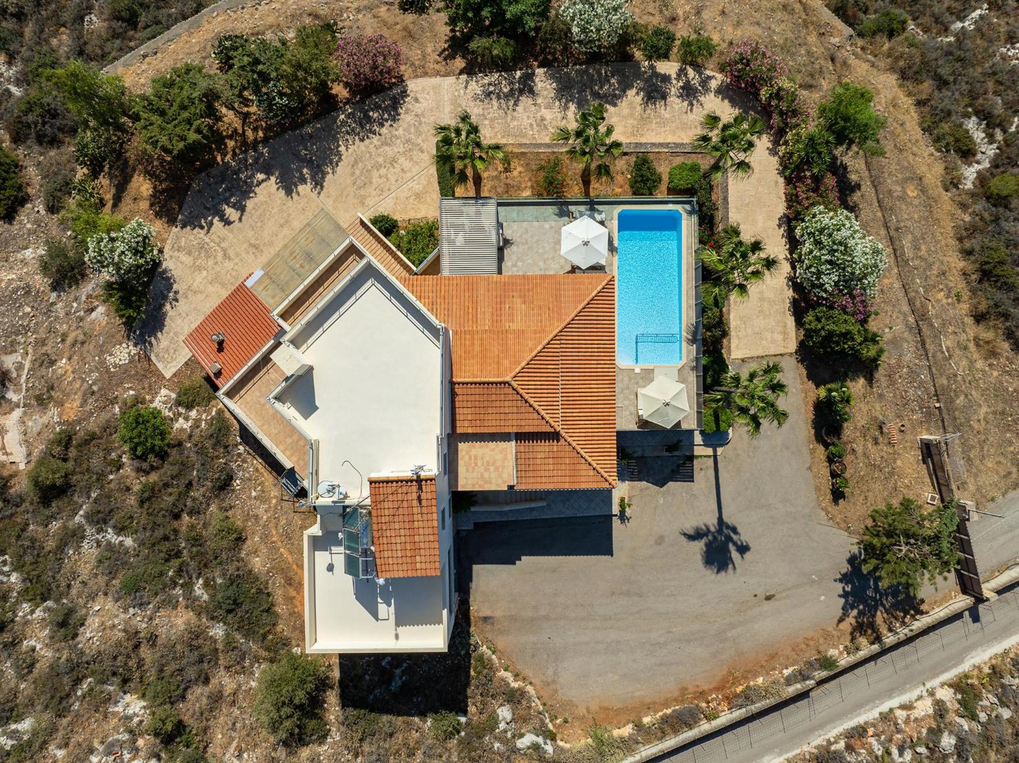 Karmilos Hill Villa Ханья Экстерьер фото