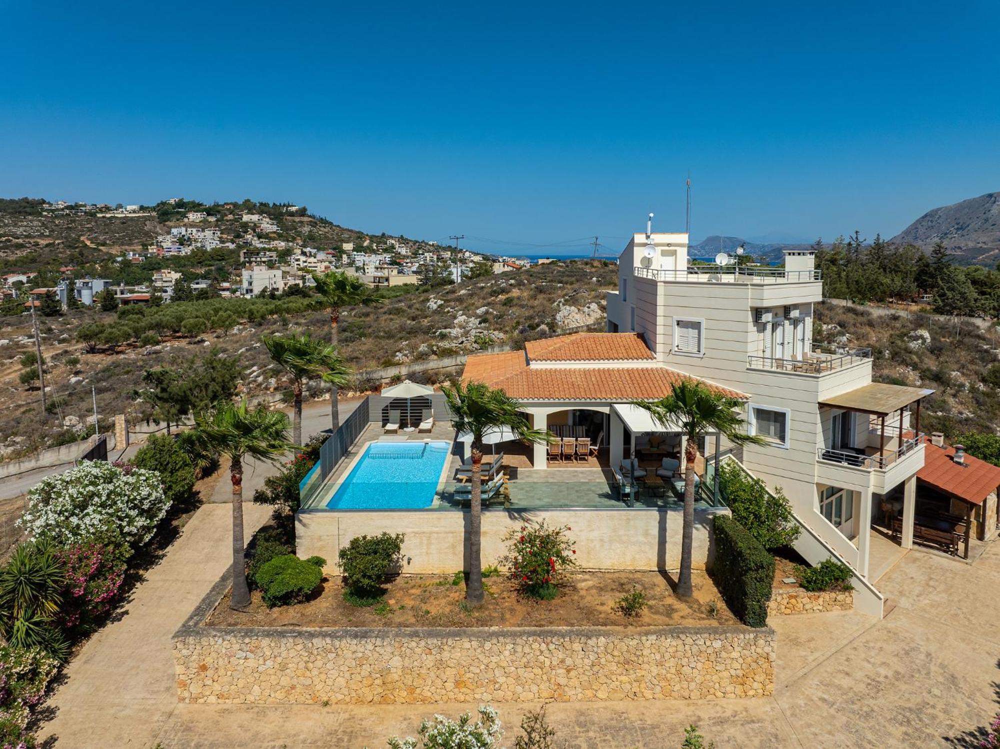 Karmilos Hill Villa Ханья Экстерьер фото