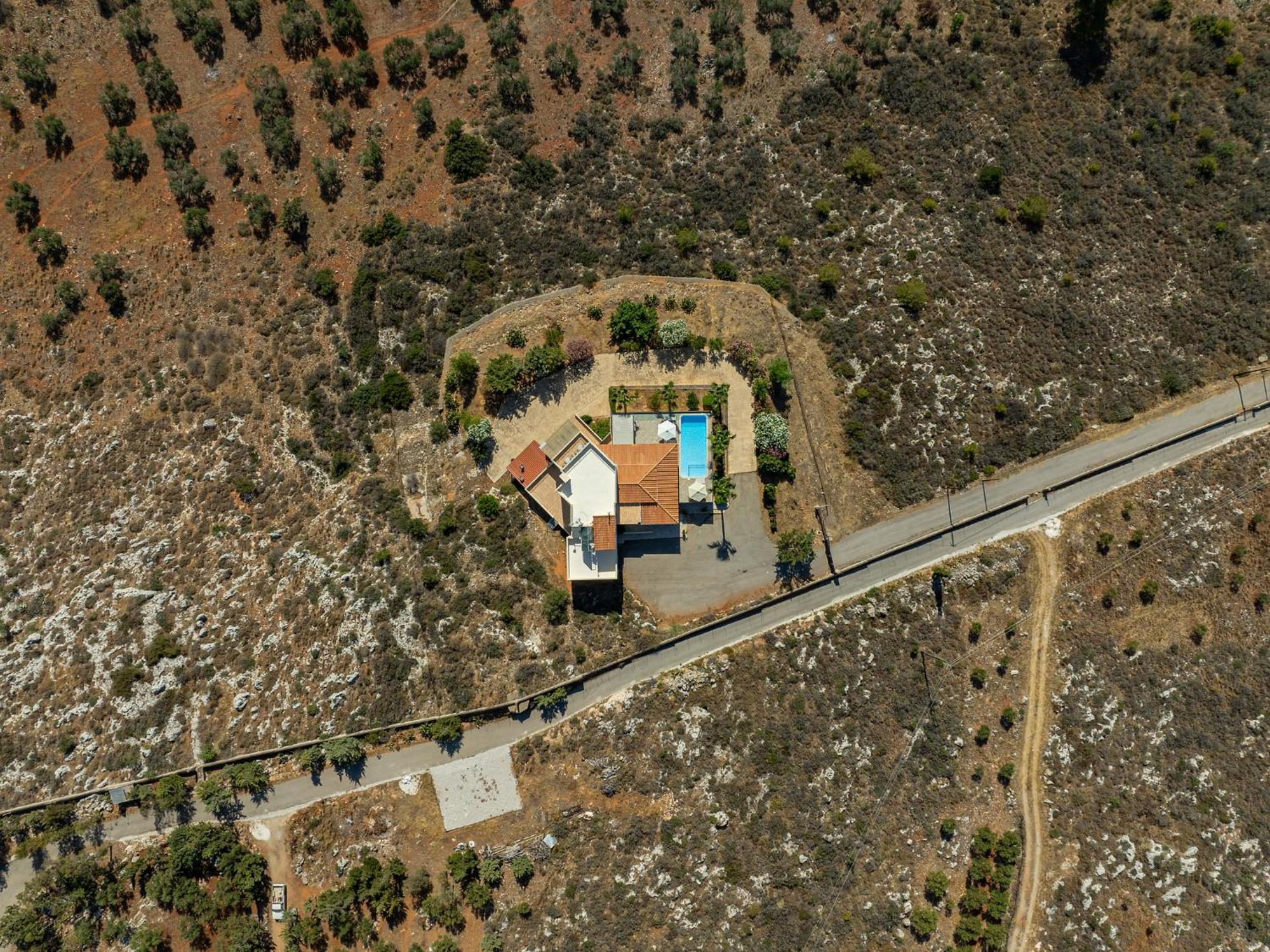 Karmilos Hill Villa Ханья Экстерьер фото